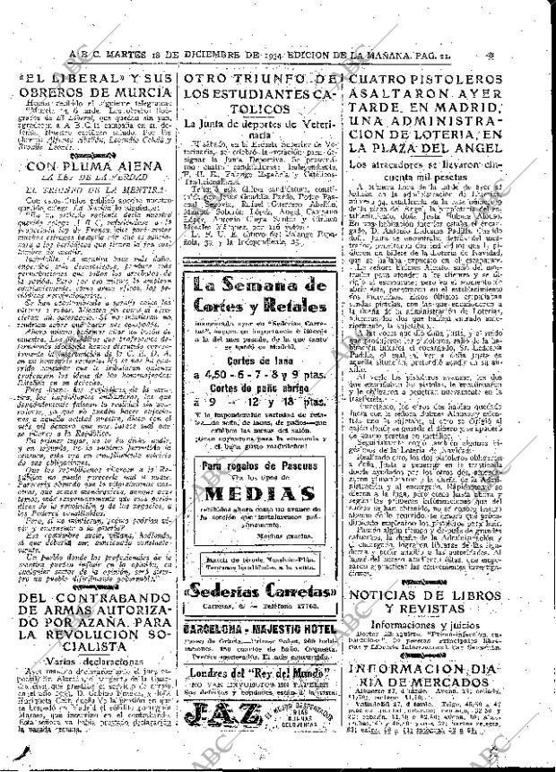 ABC MADRID 18-12-1934 página 21
