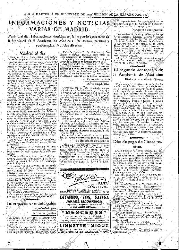 ABC MADRID 18-12-1934 página 35