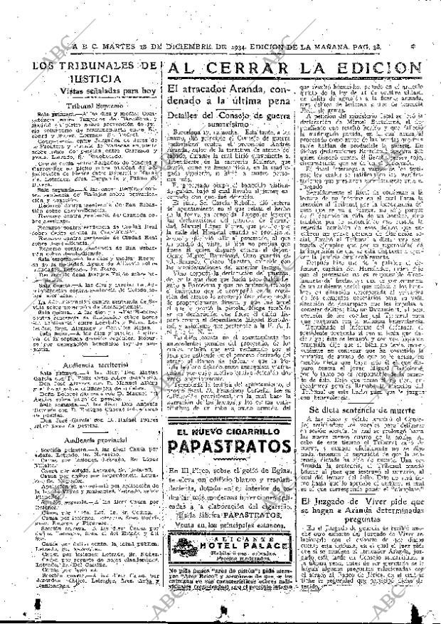 ABC MADRID 18-12-1934 página 38