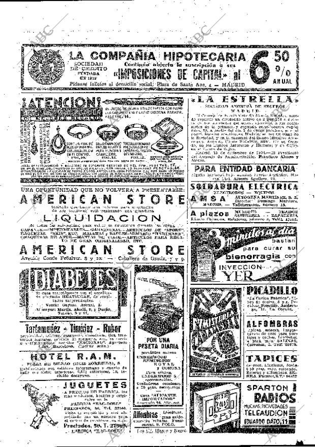 ABC MADRID 18-12-1934 página 56