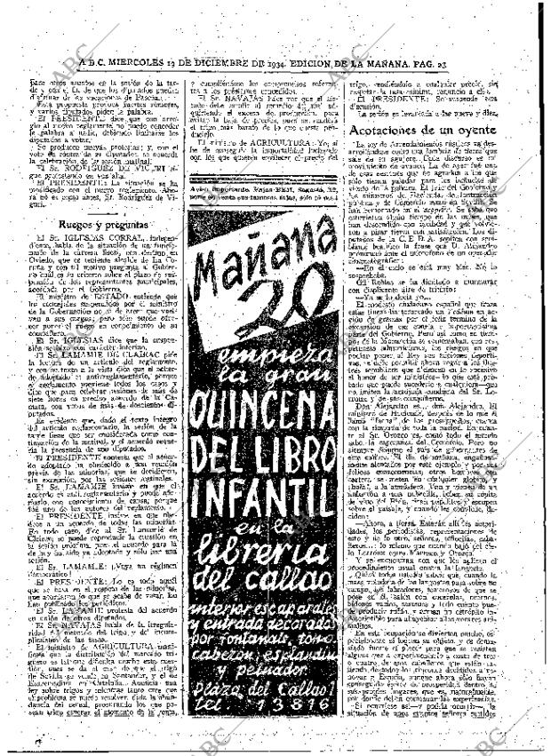 ABC MADRID 19-12-1934 página 23