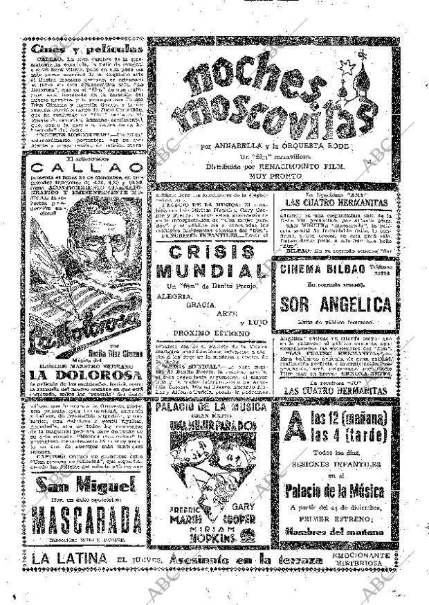 ABC MADRID 19-12-1934 página 26