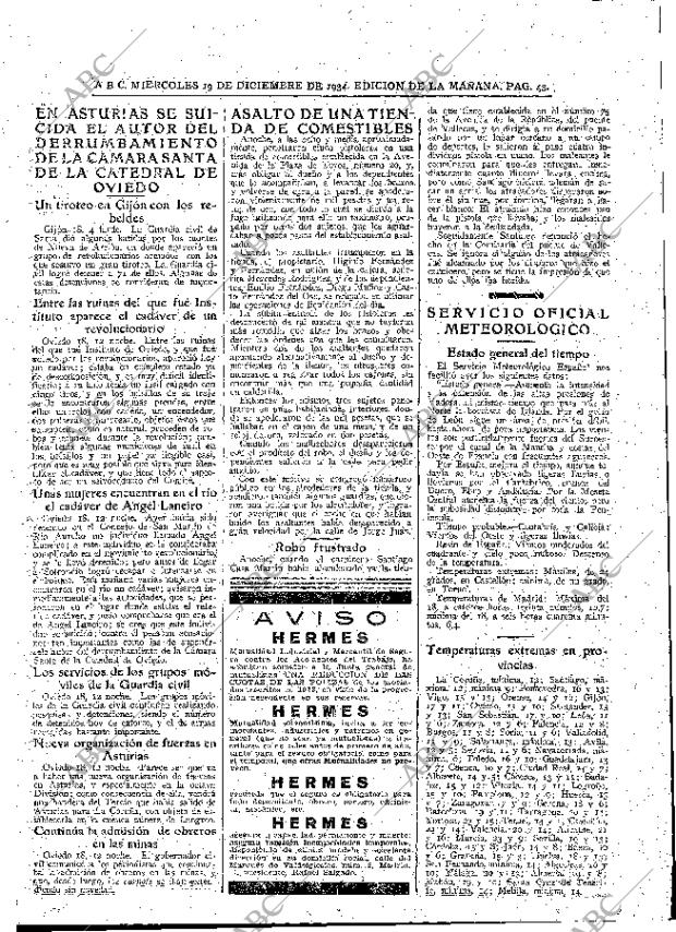 ABC MADRID 19-12-1934 página 43