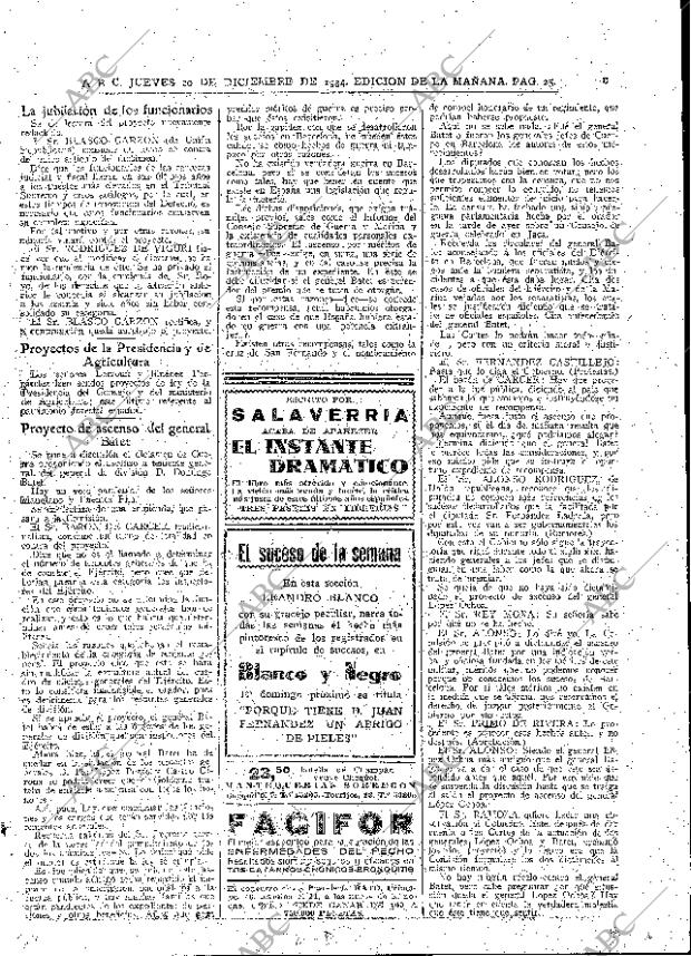 ABC MADRID 20-12-1934 página 25