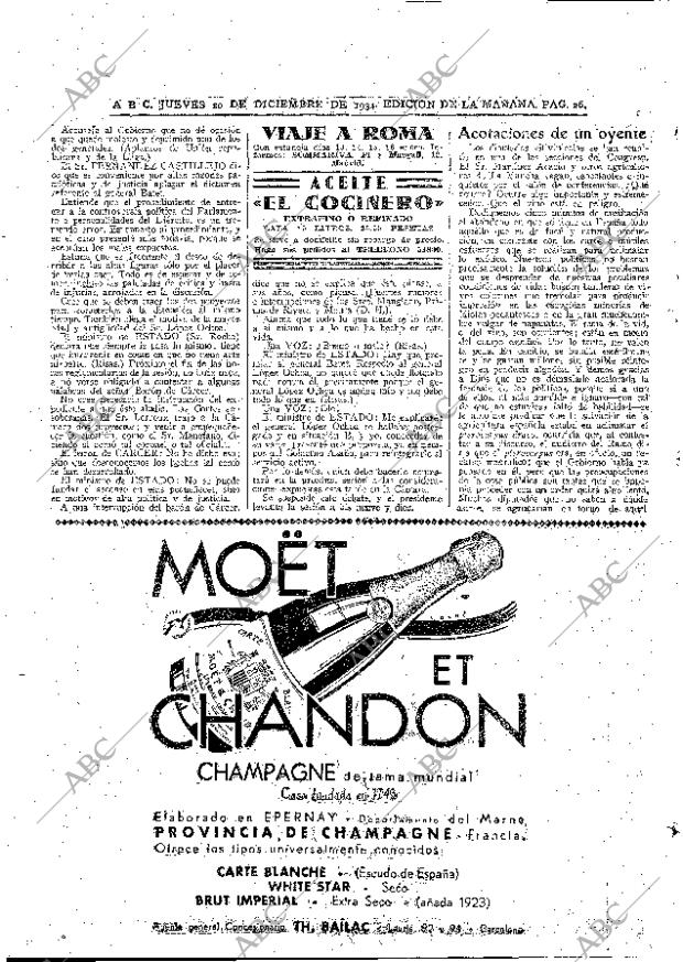 ABC MADRID 20-12-1934 página 26