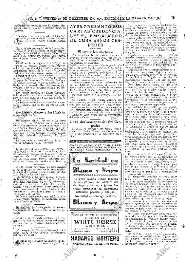 ABC MADRID 20-12-1934 página 32