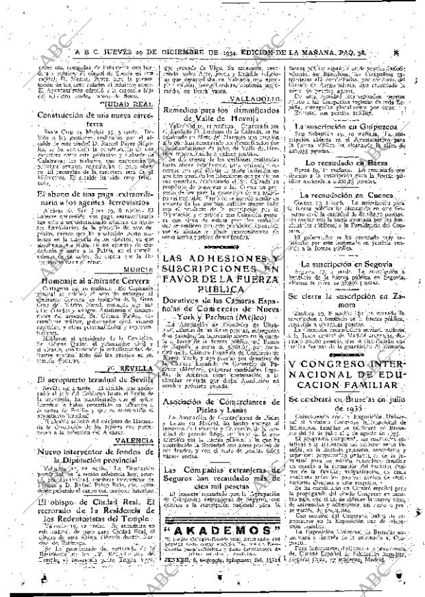 ABC MADRID 20-12-1934 página 38