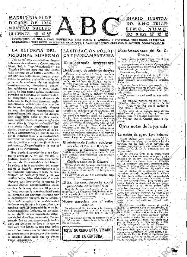 ABC MADRID 21-12-1934 página 17
