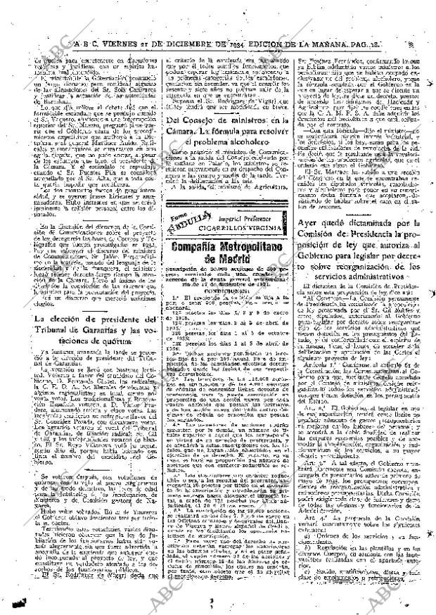 ABC MADRID 21-12-1934 página 18