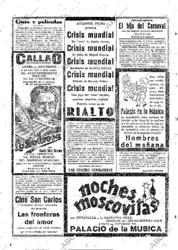 ABC MADRID 21-12-1934 página 28