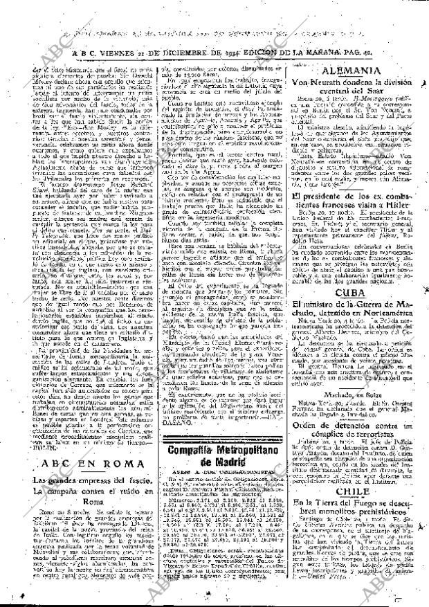 ABC MADRID 21-12-1934 página 42