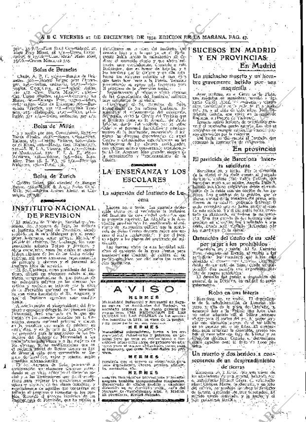 ABC MADRID 21-12-1934 página 47