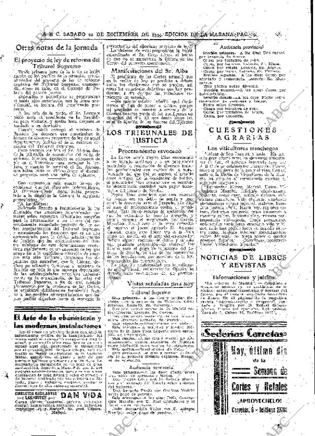 ABC MADRID 22-12-1934 página 19