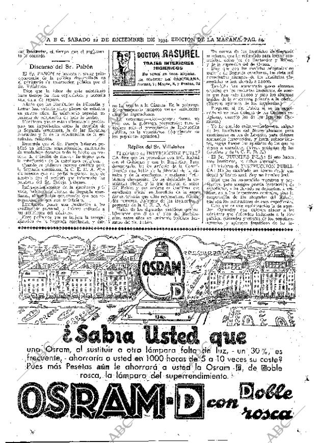 ABC MADRID 22-12-1934 página 24