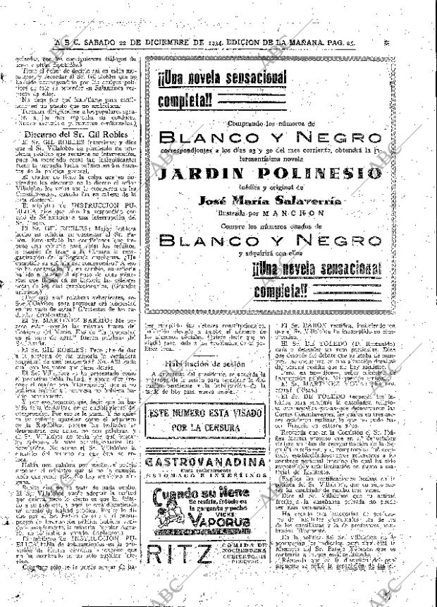 ABC MADRID 22-12-1934 página 25