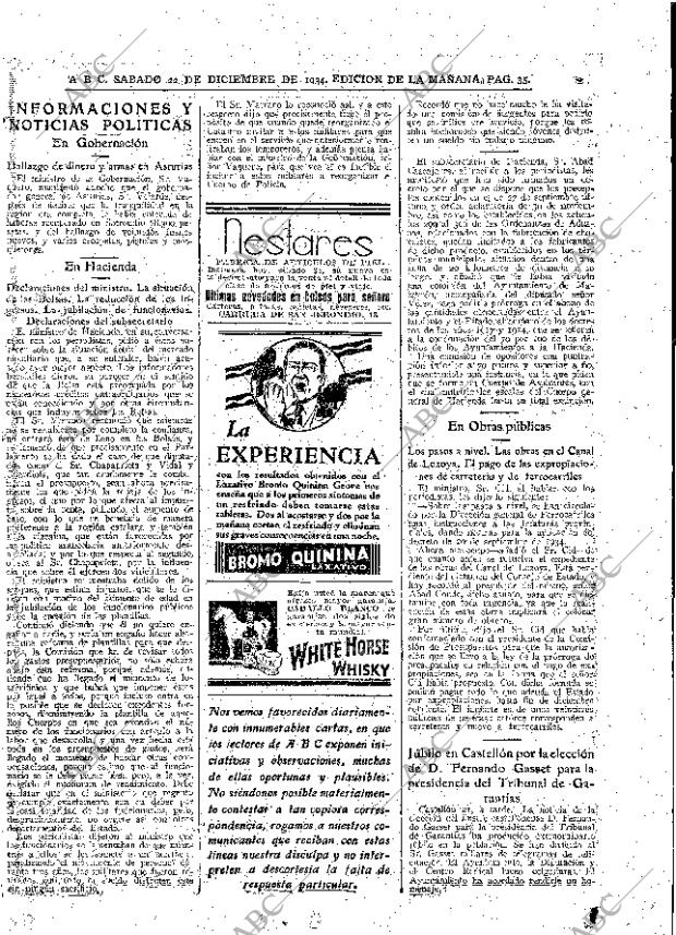 ABC MADRID 22-12-1934 página 35