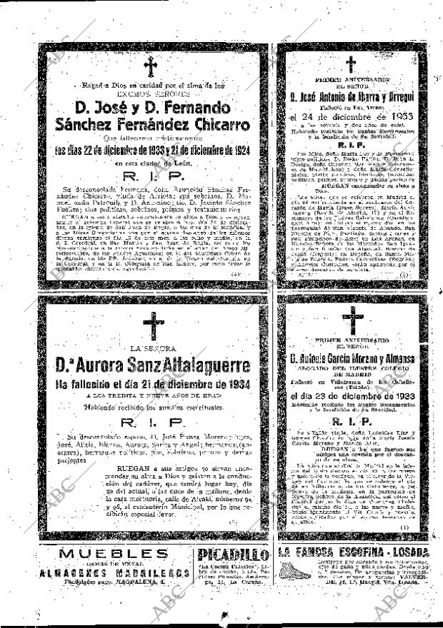 ABC MADRID 22-12-1934 página 58