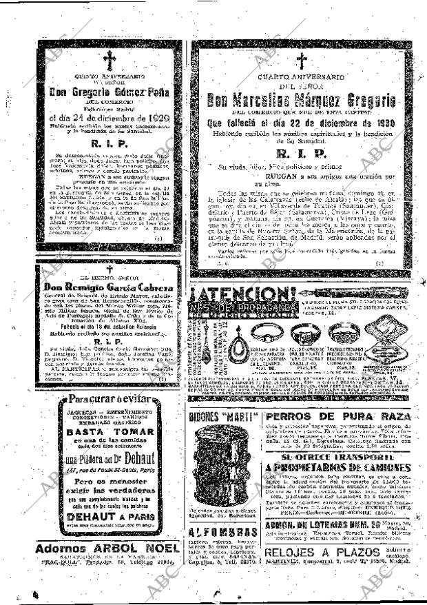 ABC MADRID 22-12-1934 página 60