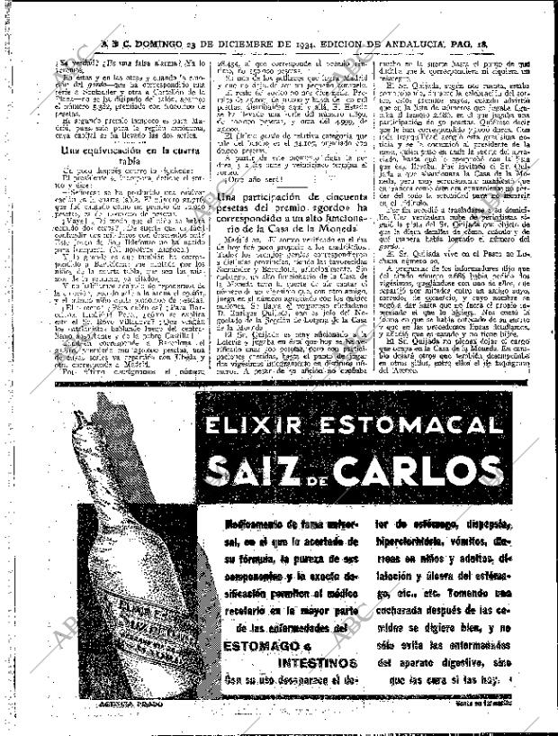 ABC SEVILLA 23-12-1934 página 18