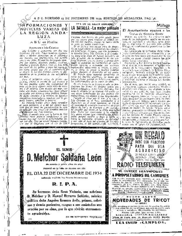 ABC SEVILLA 23-12-1934 página 36