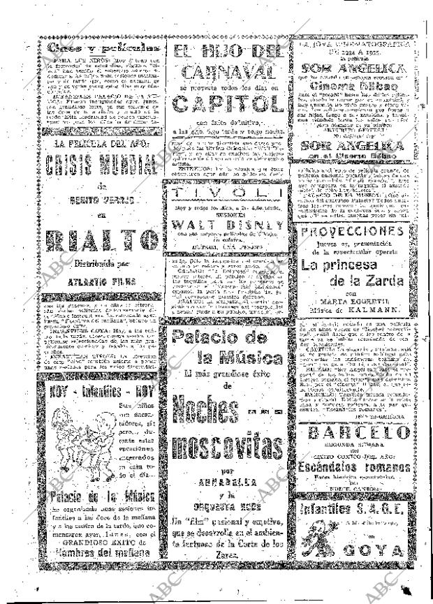 ABC MADRID 25-12-1934 página 22