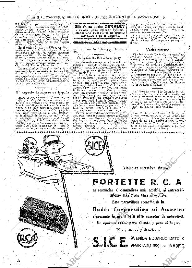 ABC MADRID 25-12-1934 página 38