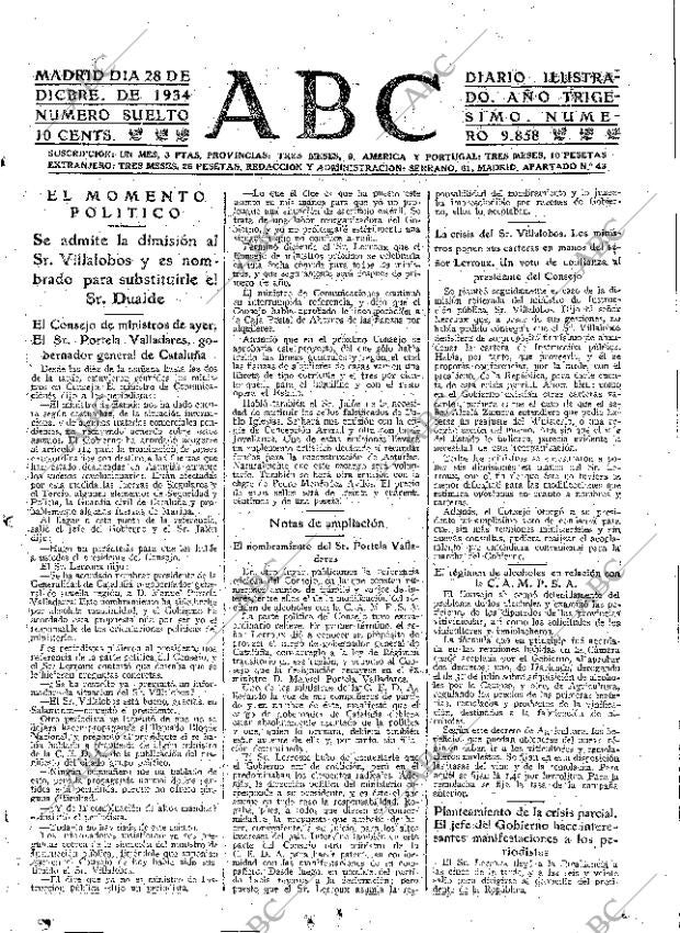 ABC MADRID 28-12-1934 página 17