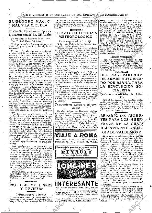 ABC MADRID 28-12-1934 página 28