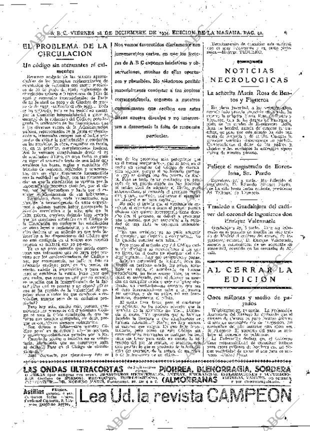 ABC MADRID 28-12-1934 página 42