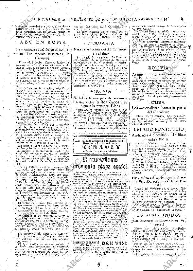 ABC MADRID 29-12-1934 página 34