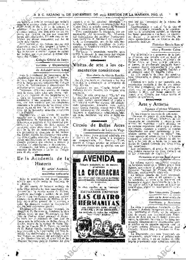 ABC MADRID 29-12-1934 página 38