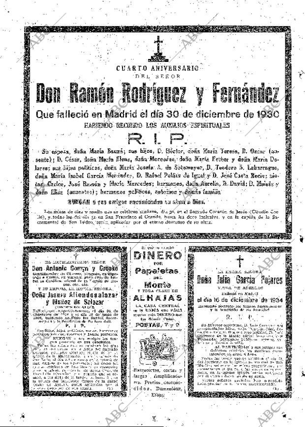 ABC MADRID 29-12-1934 página 58