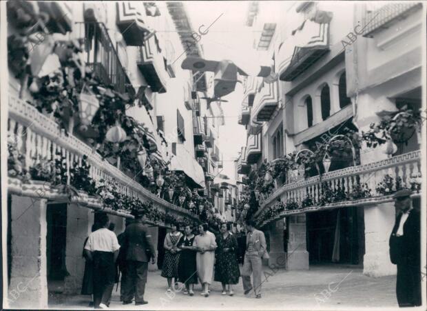 Una de las Calles de la población de Morella