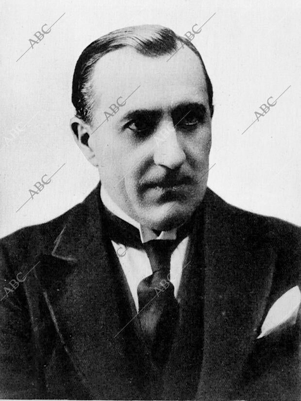 Retrato del intelectual Ramiro de Maeztu