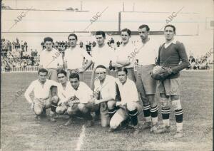 Formación del Zaragoza F.C. En 1935
