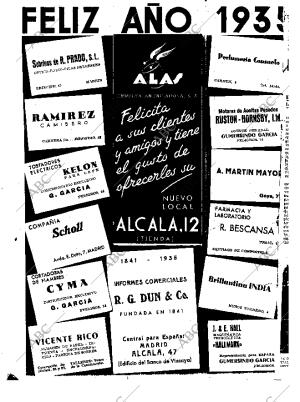 ABC MADRID 01-01-1935 página 2