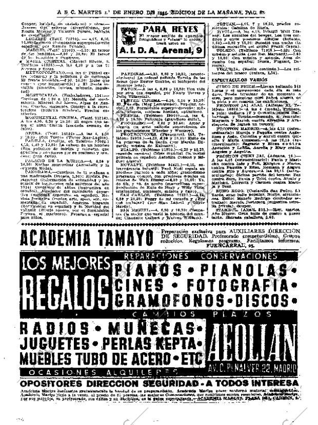 ABC MADRID 01-01-1935 página 81