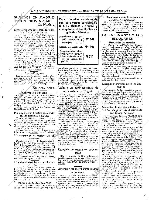 ABC MADRID 02-01-1935 página 31