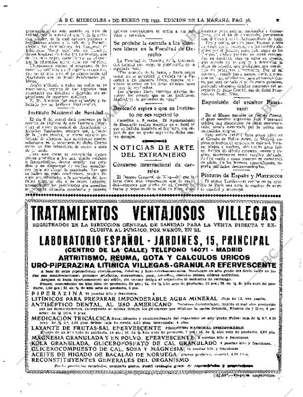 ABC MADRID 02-01-1935 página 32