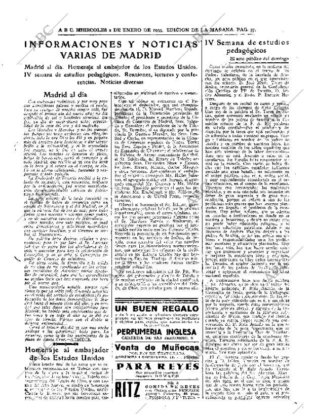 ABC MADRID 02-01-1935 página 33