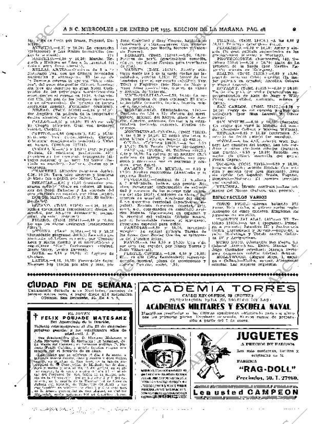 ABC MADRID 02-01-1935 página 44