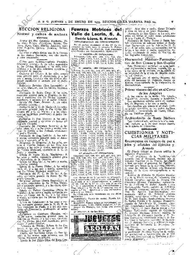 ABC MADRID 03-01-1935 página 24