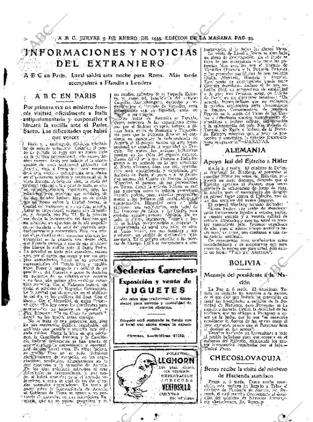 ABC MADRID 03-01-1935 página 33