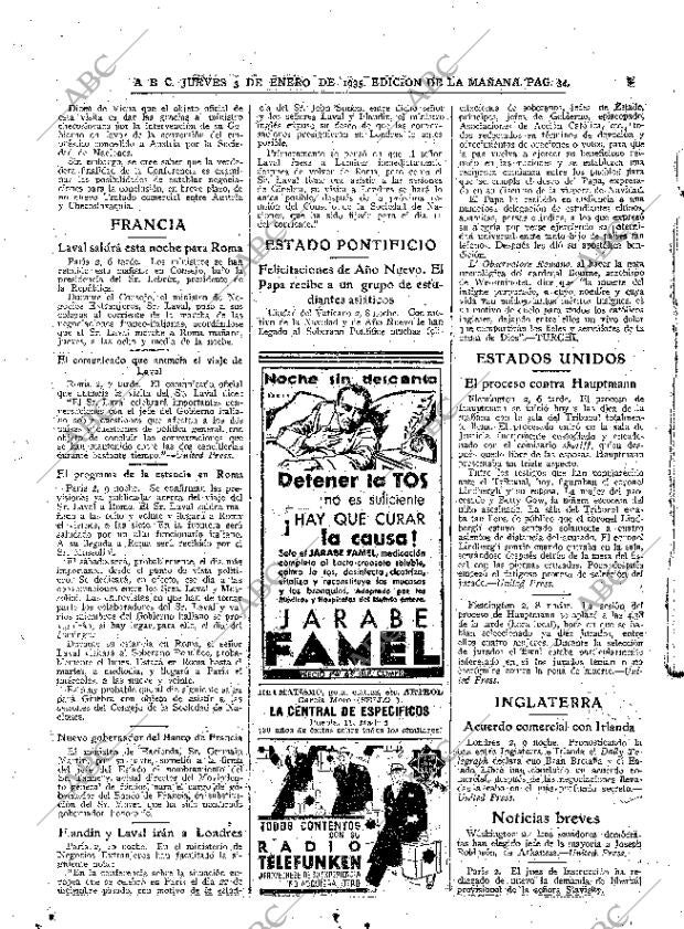 ABC MADRID 03-01-1935 página 34