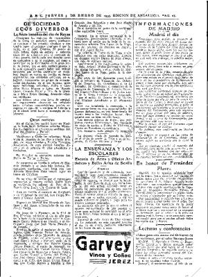 ABC SEVILLA 03-01-1935 página 27