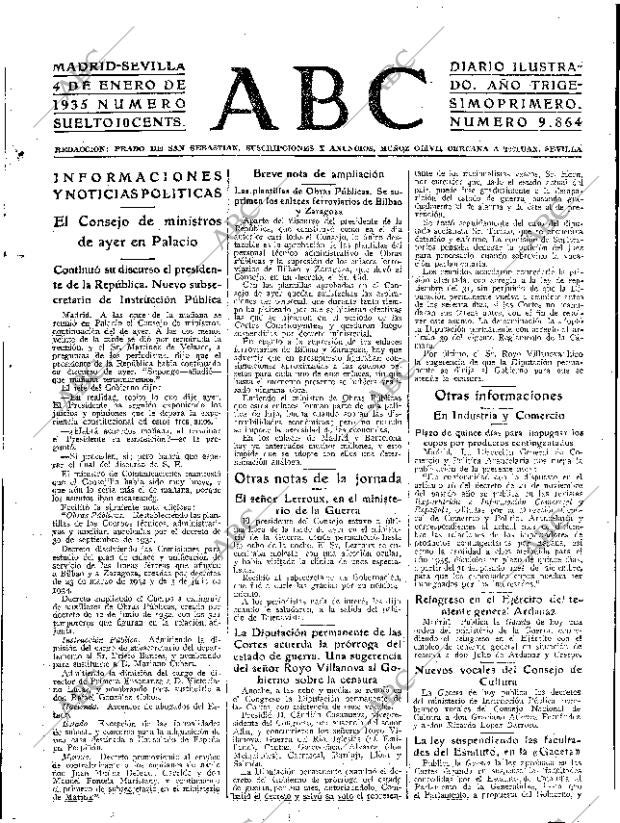 ABC SEVILLA 04-01-1935 página 17