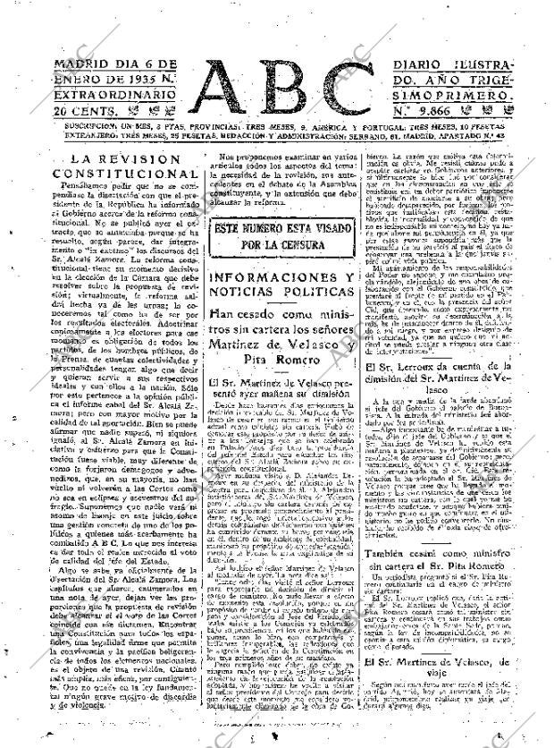 ABC MADRID 06-01-1935 página 25