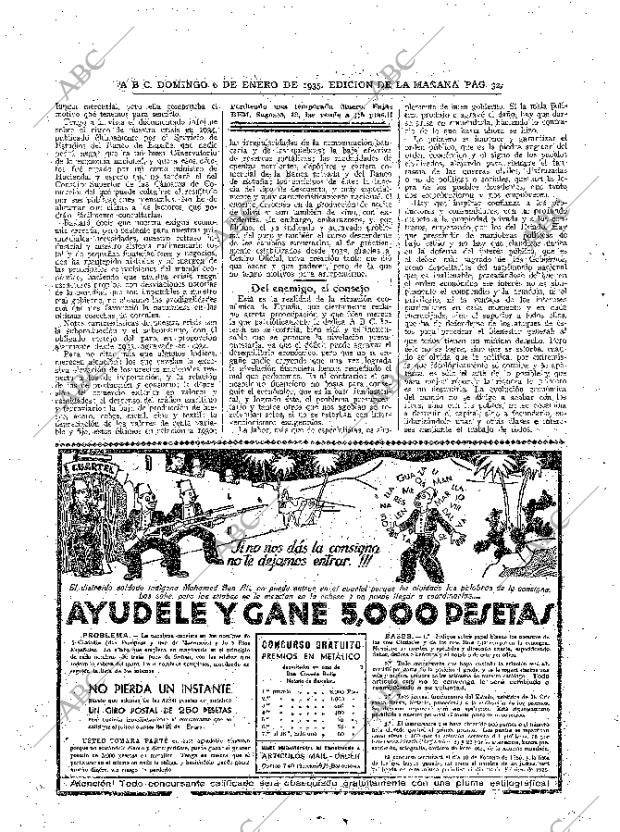 ABC MADRID 06-01-1935 página 32