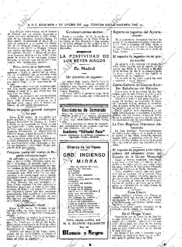 ABC MADRID 06-01-1935 página 41