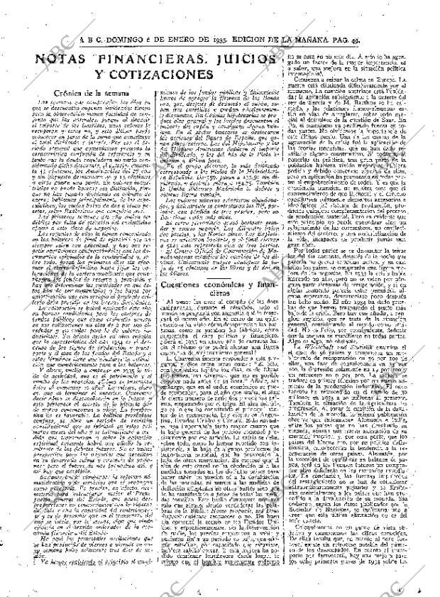 ABC MADRID 06-01-1935 página 49
